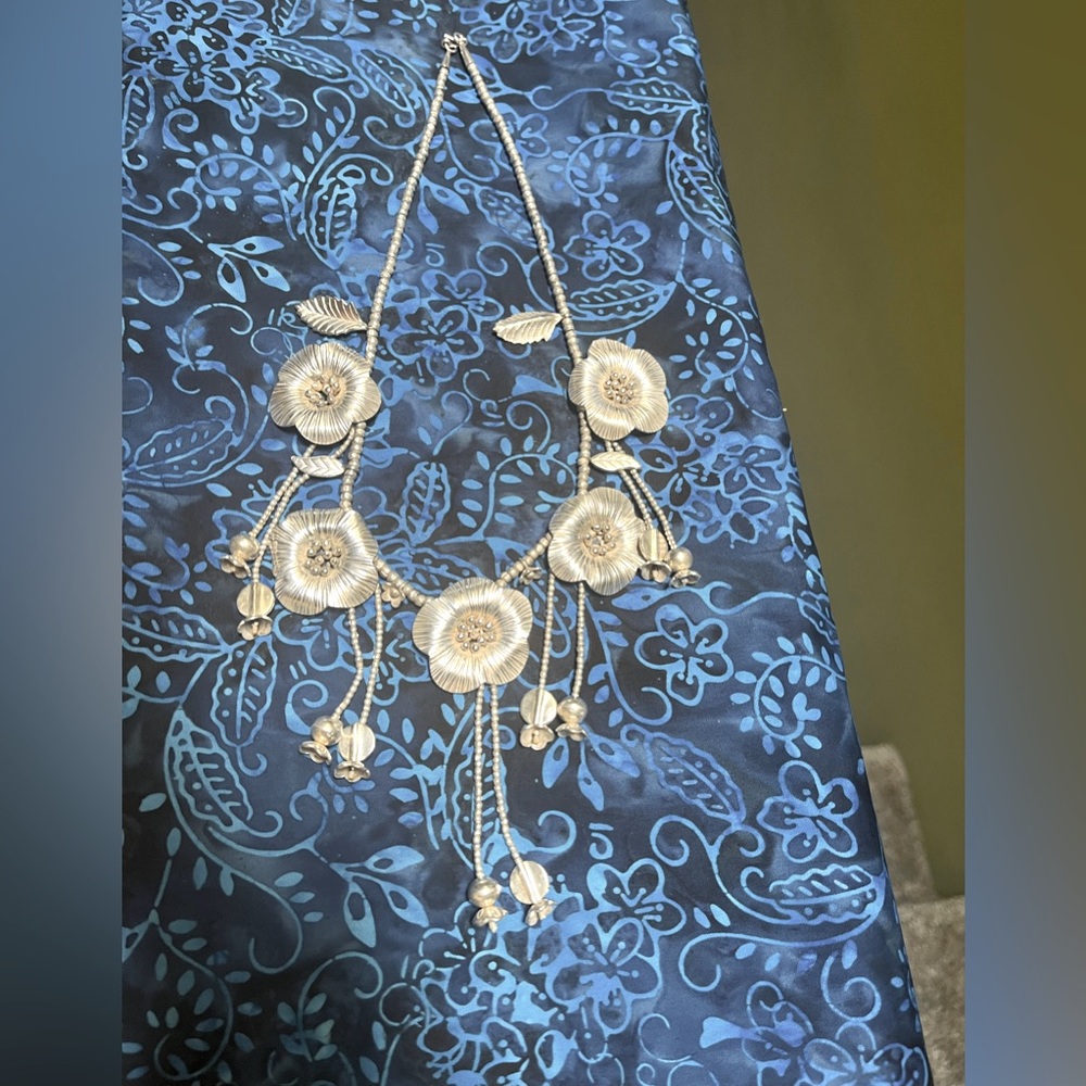 Sterling silver handmade necklace. ONE OF A KIND